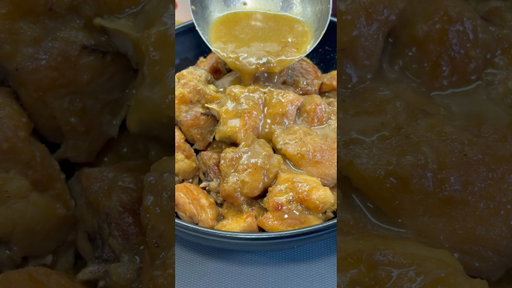 POLLO GUISADO CASERO!! Para mojar mucho pan😋🥖