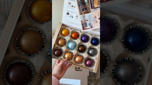 Unboxing my new Nespresso Vertuo Next and making the perfect caramel latte at home🤍 @nespresso
