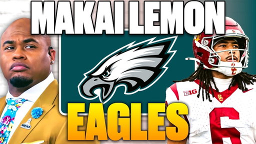 Eagles TRADE UP for Makai Lemon! 🦅🍋 Steve Smith's Breaks Downt the #20 Overall Pick
