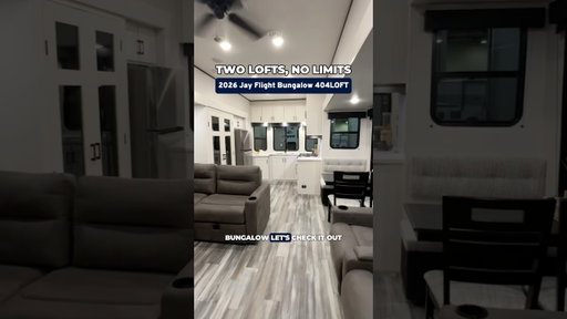 Brought Home a Bungalow 🏕️ | 2026 Jayco Jay Flight Bungalow 404LOFT #rvtour #rvlife #rvreview