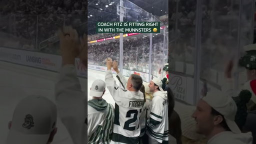 Pat Fitzgerald is a natural MSU Hockey fan