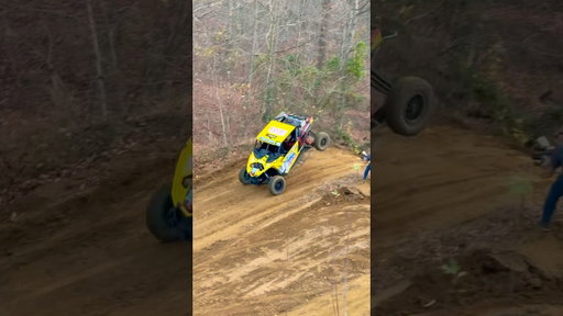 Nose wheelie in the Can-am is tough