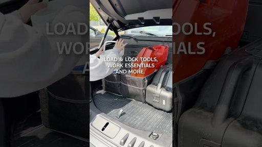 Packing the Mega Power Frunk in F-150® Lightning® for the Jobsite