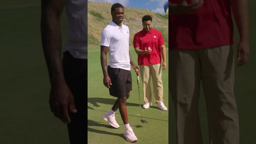 Travis Hunter Became a Two-Way Golfer with Grant Horvat & Jake From State Farm