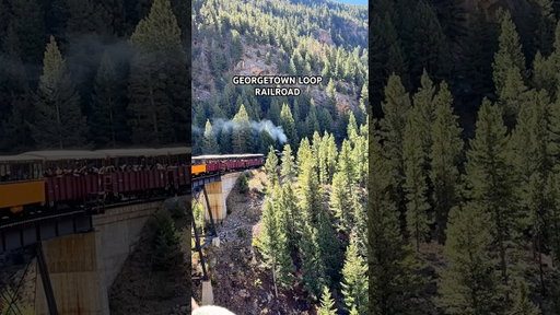 A Must Visit Place in Colorado - Georgetown Loop Railroad #denver #colorado #railroad #falltravel