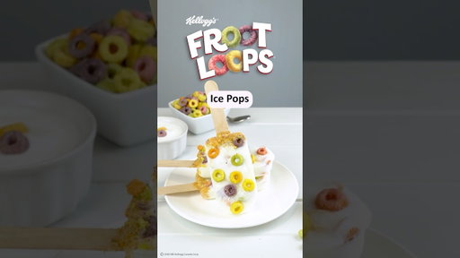 Froot Loops Ice Pops