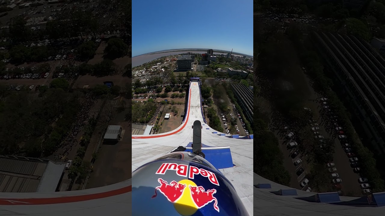 Skateboarding Down A Building 😅