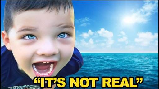 iPad Kid Claims The Ocean is Fake