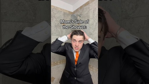 Mom’s Side of the Shower vs. Dad’s Side of the Shower 🚿