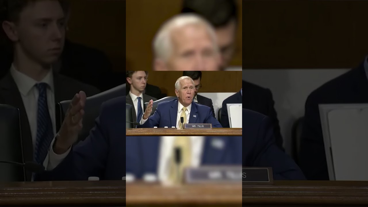 Sen. Thom Tillis Rips Into DHS Secretary Kristi Noem
