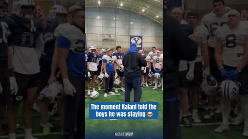 How can you not love Kalani Sitake