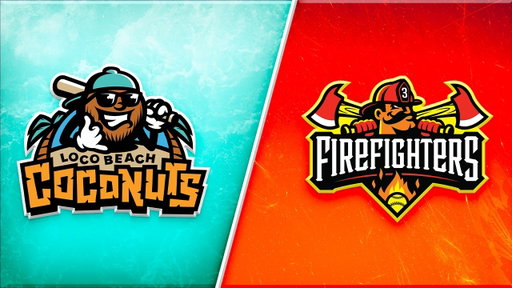 The Loco Beach Coconuts vs The Firefighters in Scranton, Pennsylvania! (Game 2)