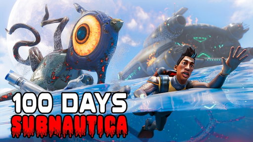 I Played 100 Days Subnautica The Red Plague