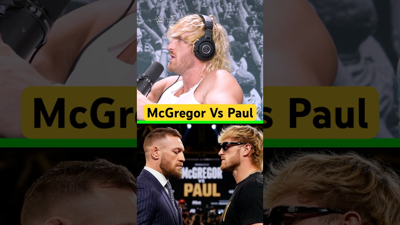 Logan Paul Vs Conor McGregor 👀👊