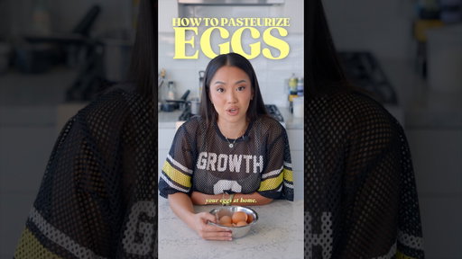 Having a hard time finding pasteurized eggs? It’s okay, you can do it at home. Here’s how! #advice