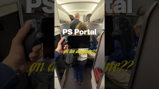 Will this actually work? 🤔 ✈️ #playstation #playstationportal #gaming