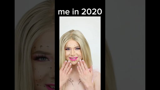 Barbie makeup challenge