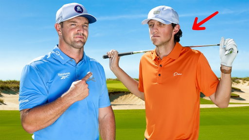 This amateur golfer thinks he can beat a pro...