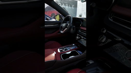 The First-Ever 2027 INFINITI QX65 | Radiant White Exterior with Red Interior Details
