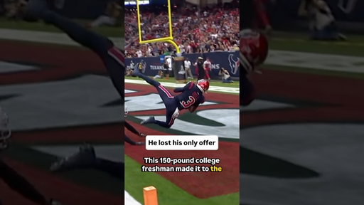 208.) How a 150-pound college freshman made it to the NFL #underdogmentality