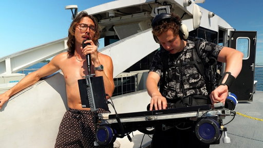 Marc Rebillet LINKS UP with ARIatHOME (AND THEY'RE ON A BOAT)