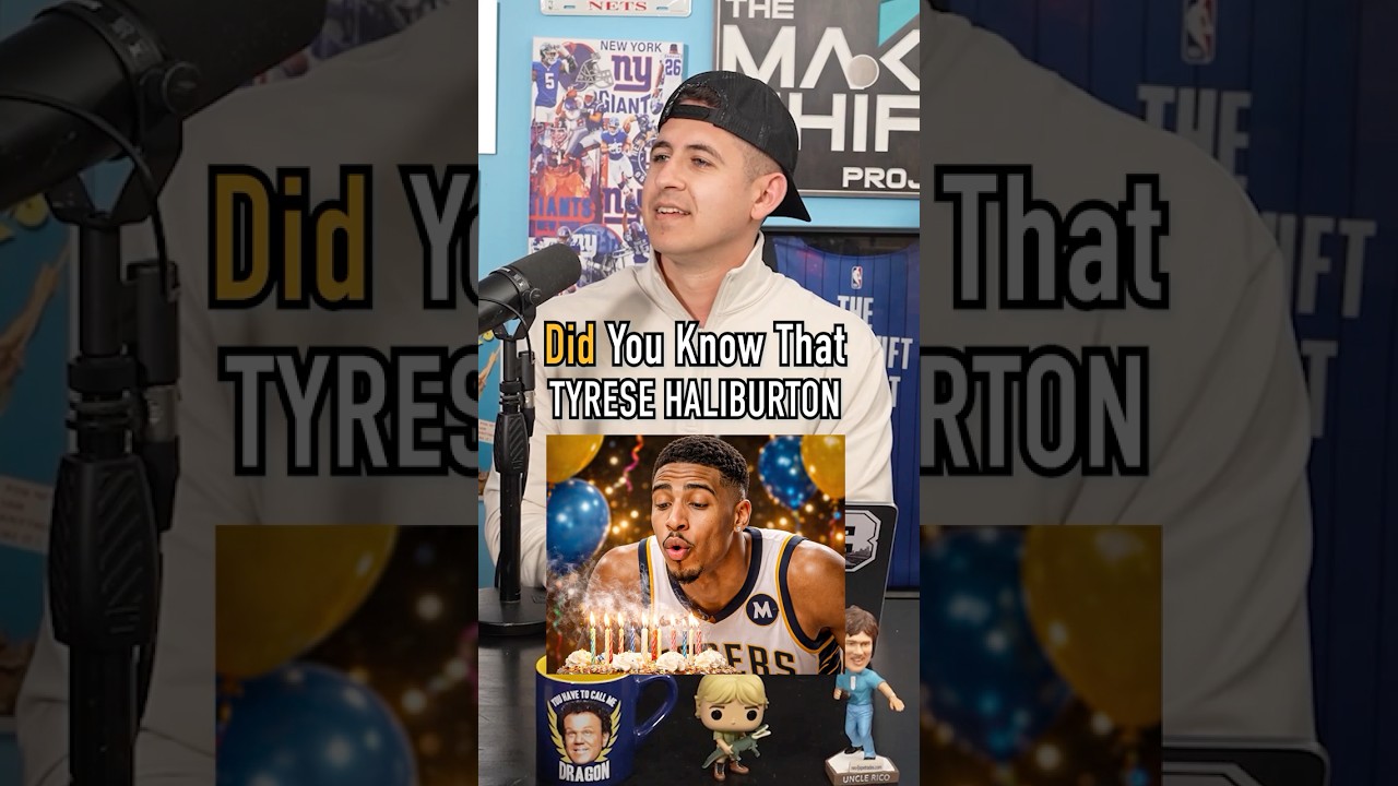 DID YOU KNOW TYRESE HALIBURTON IS ONLY 6.5 YEARS OLD? #shorts #basketball #nba #tyresehaliburton