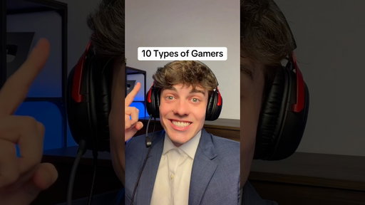 10 Types of Gamers 🎮