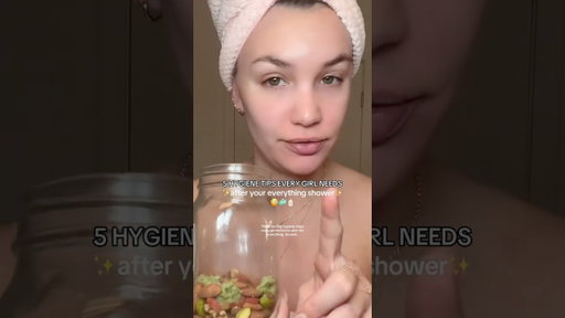 5 hygiene tips every girl needs after her everything shower 👀 #hygieneproducts #hygienetips