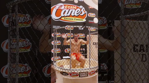 Gronk got dunked by Tom Brady in 500 gallons of Cane’s Sauce. Only at Fanatics Fest X Raising Canes