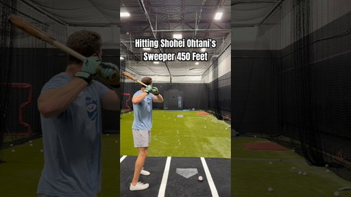 450 Foot Homerun off of Shohei Ohtani’s Sweeper