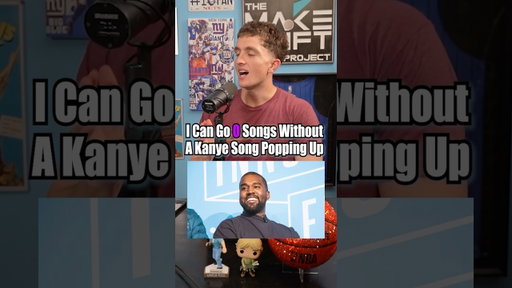 I Can Go 15 Songs WITHOUT A Kanye Song Popping Up! #shorts #kanyewest #music #song #playlist
