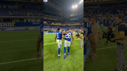 brotherhood is strong. #colts #nfl #football #win #jonathantaylor