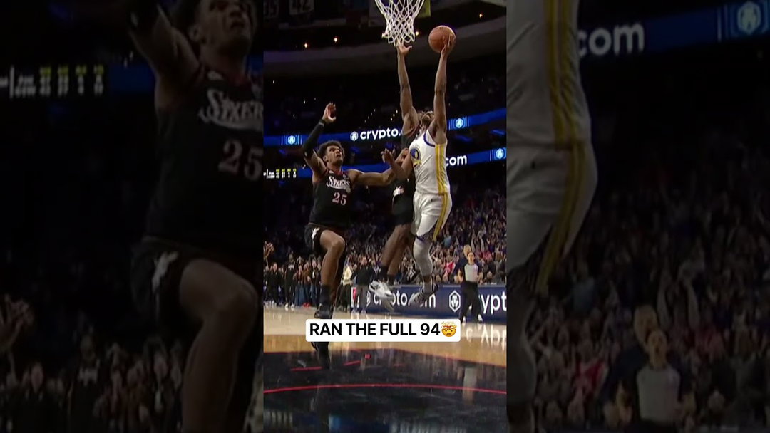 This Tyrese Maxey block from December needs a spot in NBA Defense Week 😱