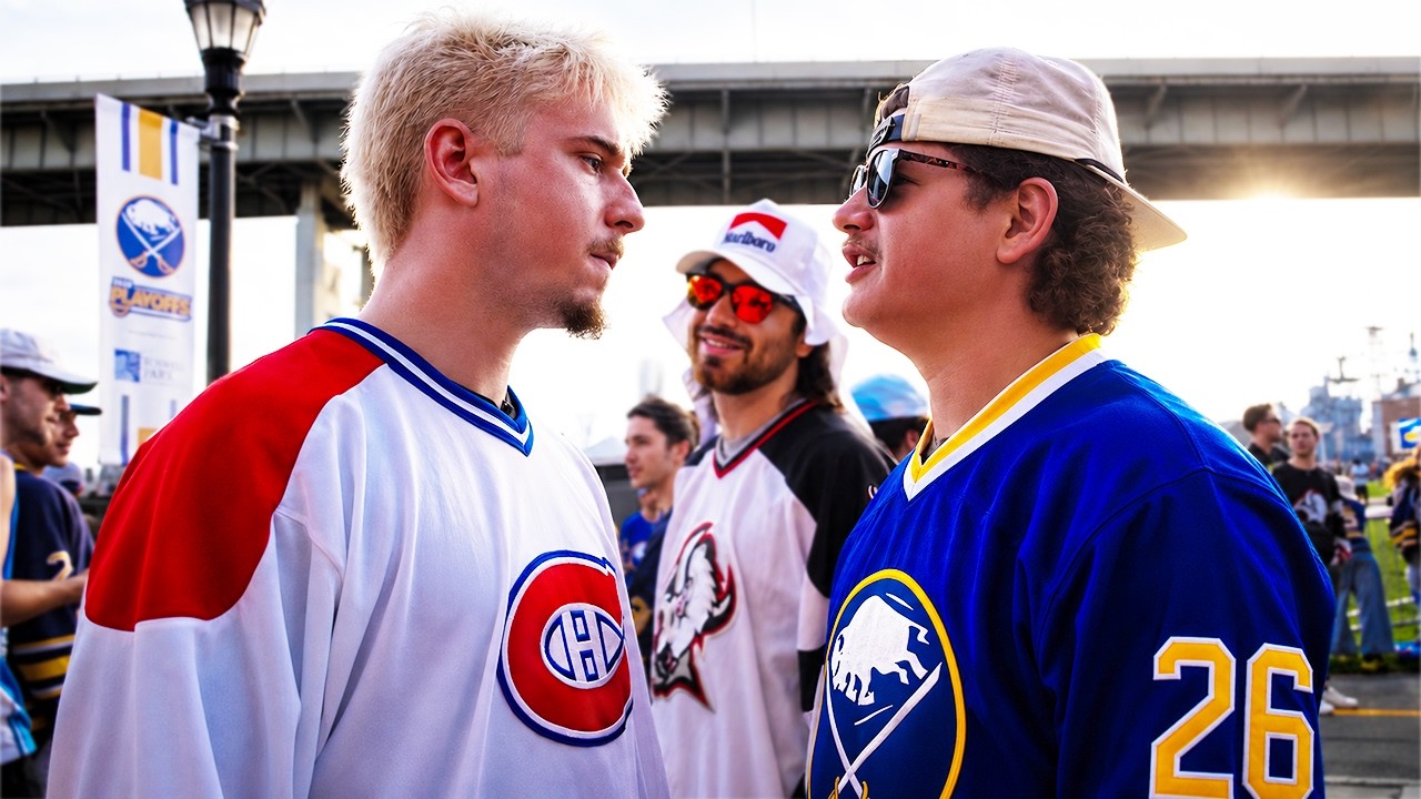 Montreal Canadiens Fan Trolls Sabres Fans! (NHL Playoffs)