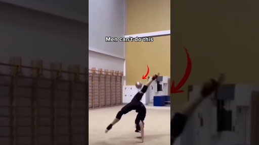 Men CANT do this 😳 #gymnast #gymnastics #sports #sport #fails #olympics #fifa