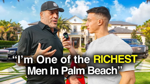 Asking Wealthy Americans How They Got Rich! (Palm Beach)