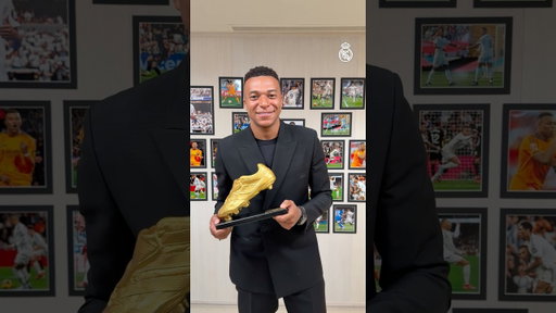 ✨ Which one shines brighter? #Mbappe #goldenboot #RealMadrid