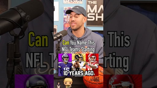 Can You Name This Teams Starting Quarterback 10 Years Ago And Today? #shorts #nfl #football