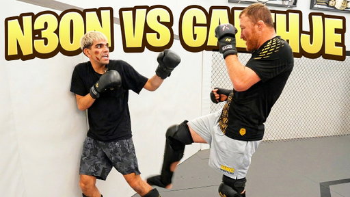N3on Spars Justin Gaethje!