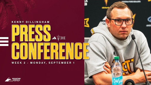 Kenny Dillingham | ASU Football Weekly Press Conference | Week 2 vs Mississippi State