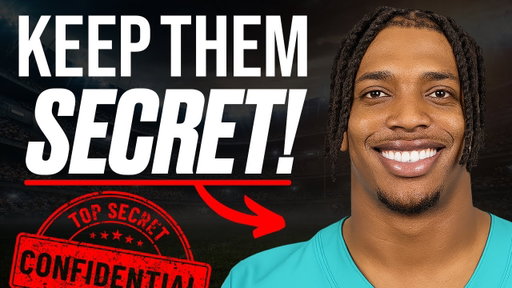 5 RBs We Need to Keep SECRET! - 2025 Fantasy Football
