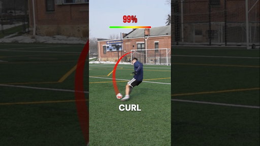WHO HAD THE BETTER CURL?? 😱🎯 #soccer #football