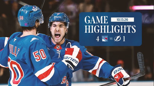 GAME HIGHLIGHTS | 2026-27: New York Rangers vs Tampa Bay Lightning (10/13/26)