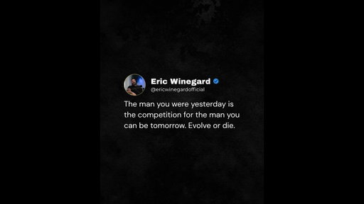 The Ever-Evolving Man