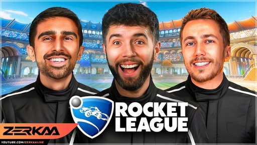 ZERKAA CARRIES THE SIDEMEN IN ROCKET LEAGUE...