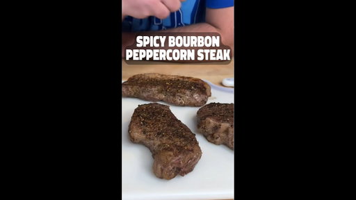 How to Cook the PERFECT Spicy Bourbon Peppercorn Steak!
