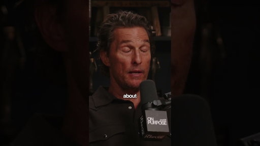 Matthew McConaughey on the biggest mistake we make in love #jayshetty #shorts #matthewmcconaughey