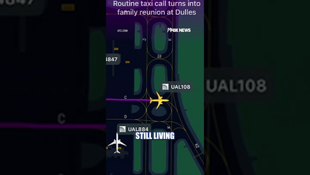 Pilot father and daughter reunite on airport runway #shorts