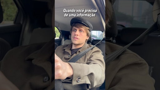 Quando você precisa de uma informação #publi