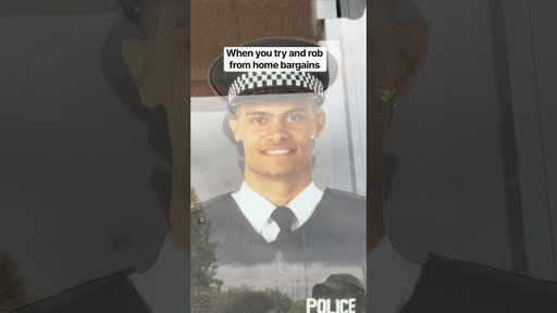 Those damn flat policemen #homebargains #police #comedy
